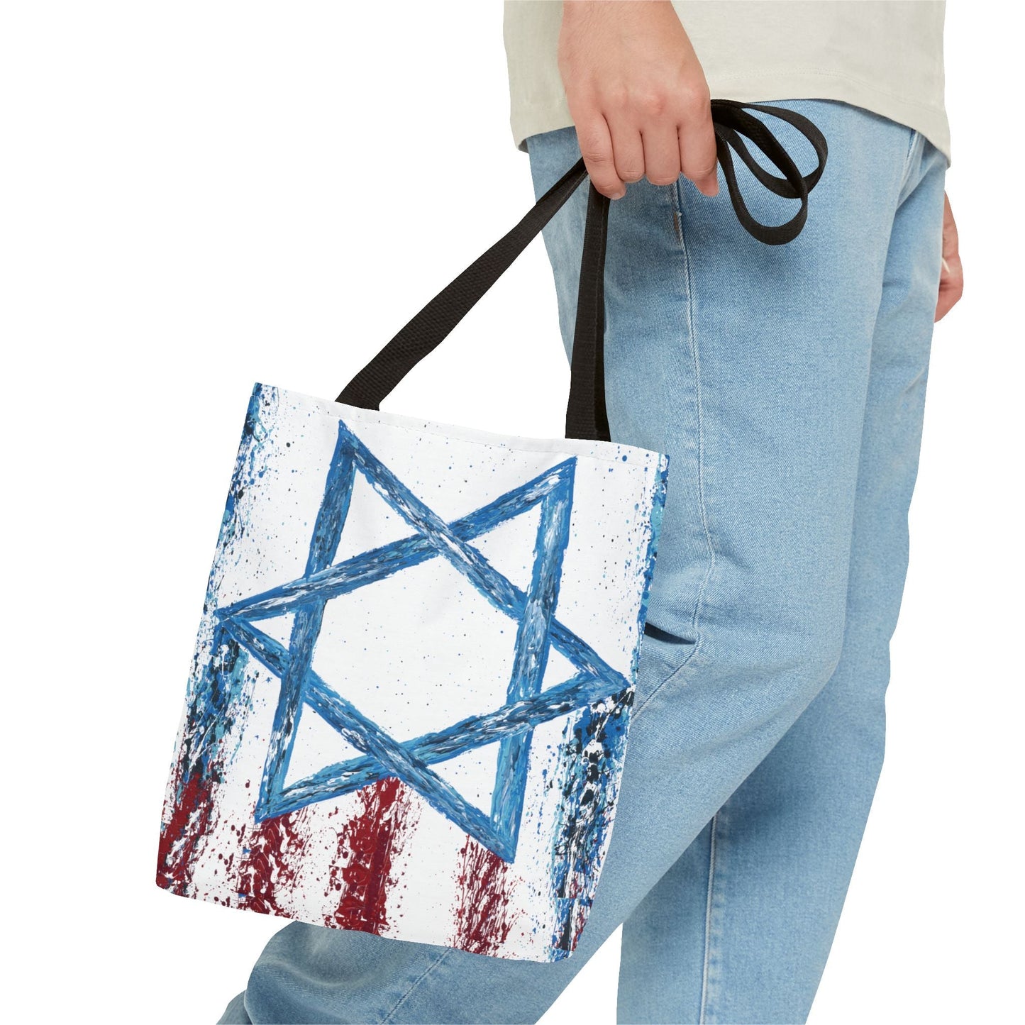 Tote Bag - Together We Will Win - Bags BY Albert Levi Art