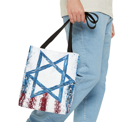 Tote Bag - Together We Will Win - Bags BY Albert Levi Art