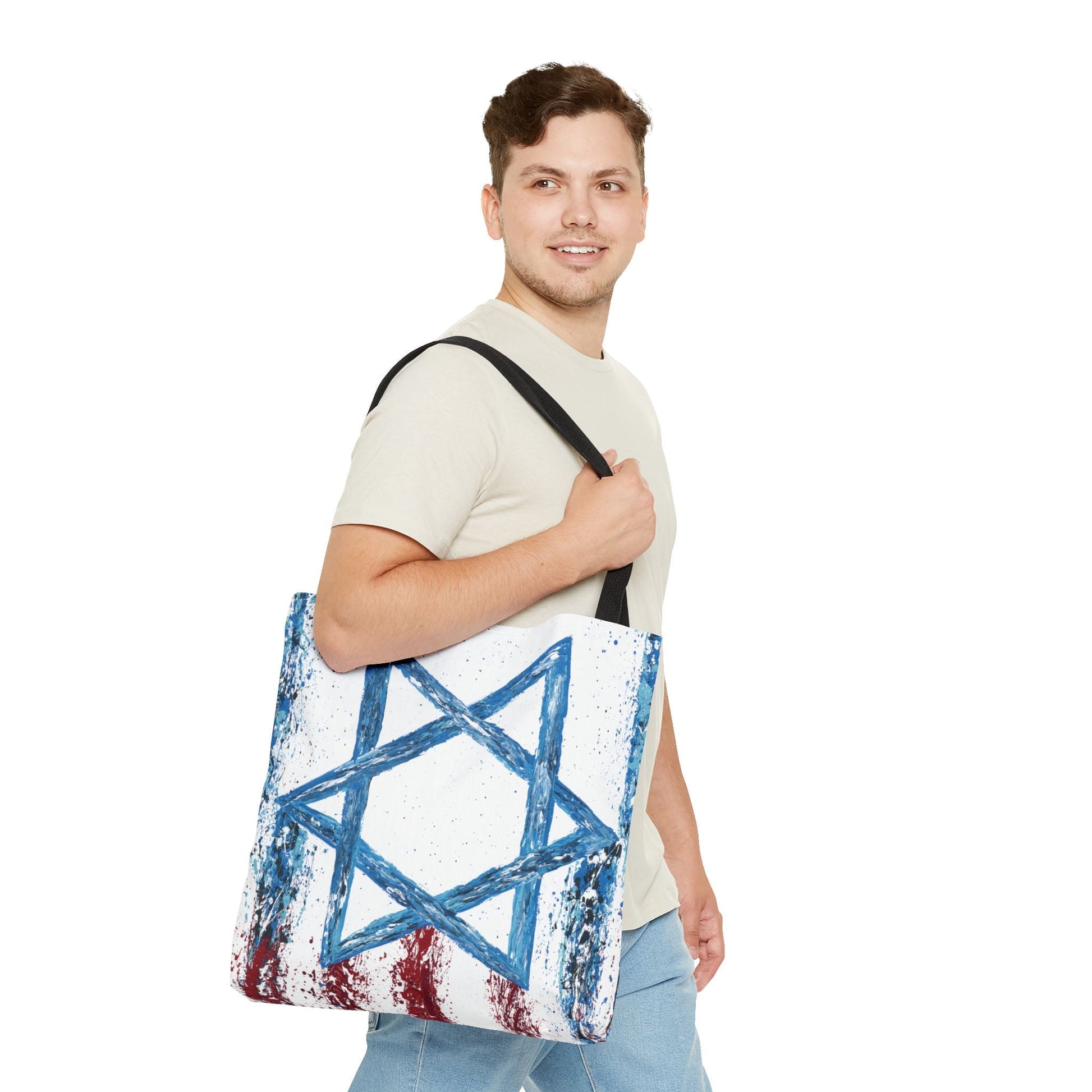 Tote Bag - Together We Will Win - Bags BY Albert Levi Art