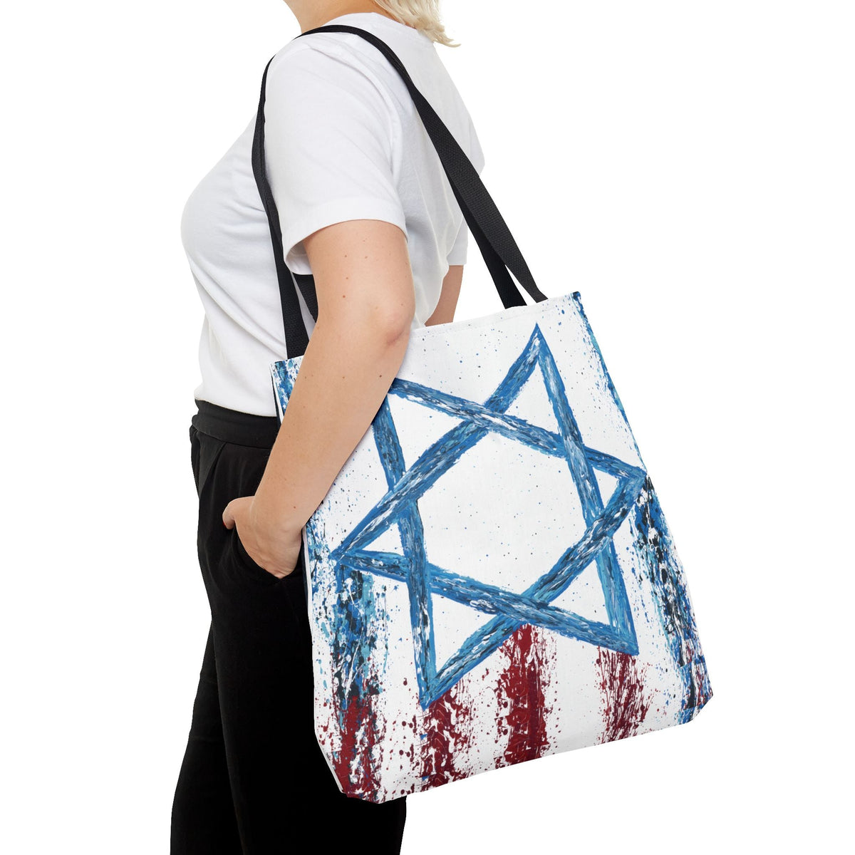 Tote Bag - Together We Will Win - Bags BY Albert Levi Art