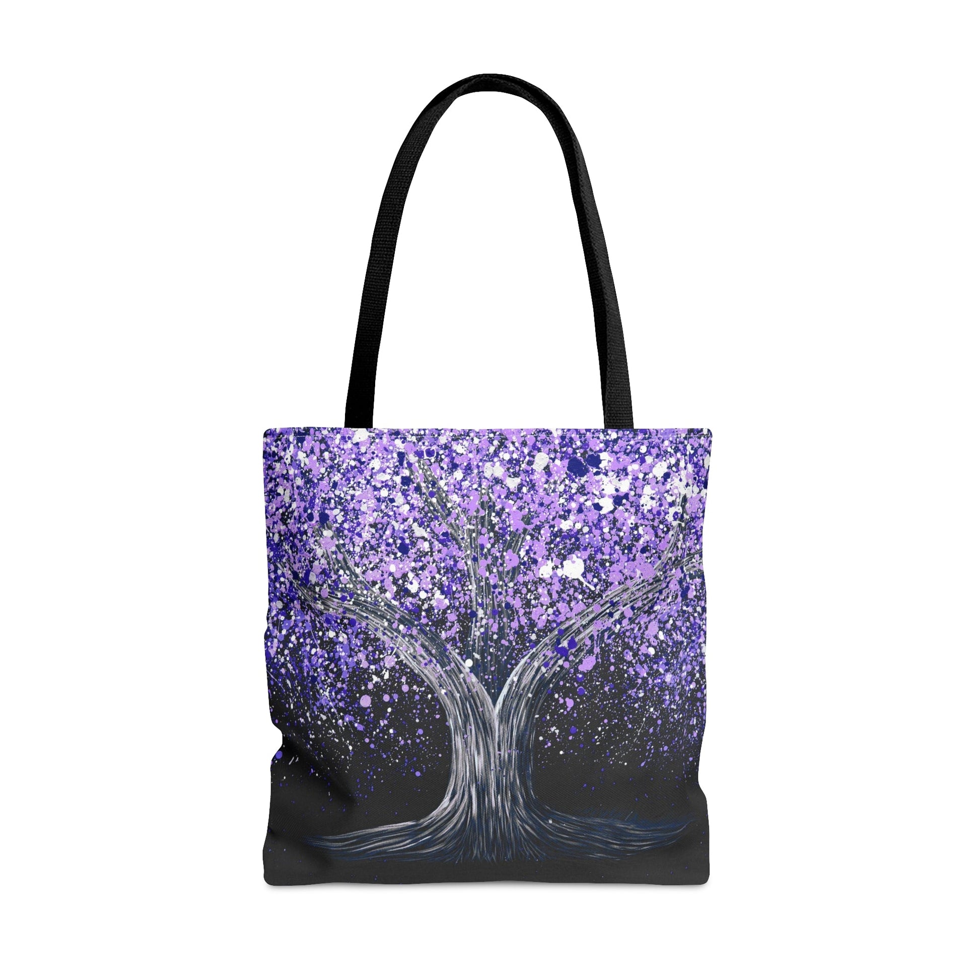 Tote Bag - TRANQUIL PURPLE - Bags BY Albert Levi Art