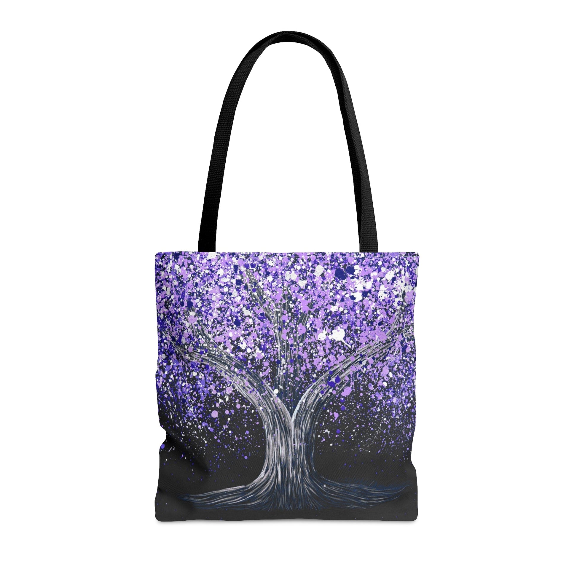 Tote Bag - TRANQUIL PURPLE - Bags BY Albert Levi Art