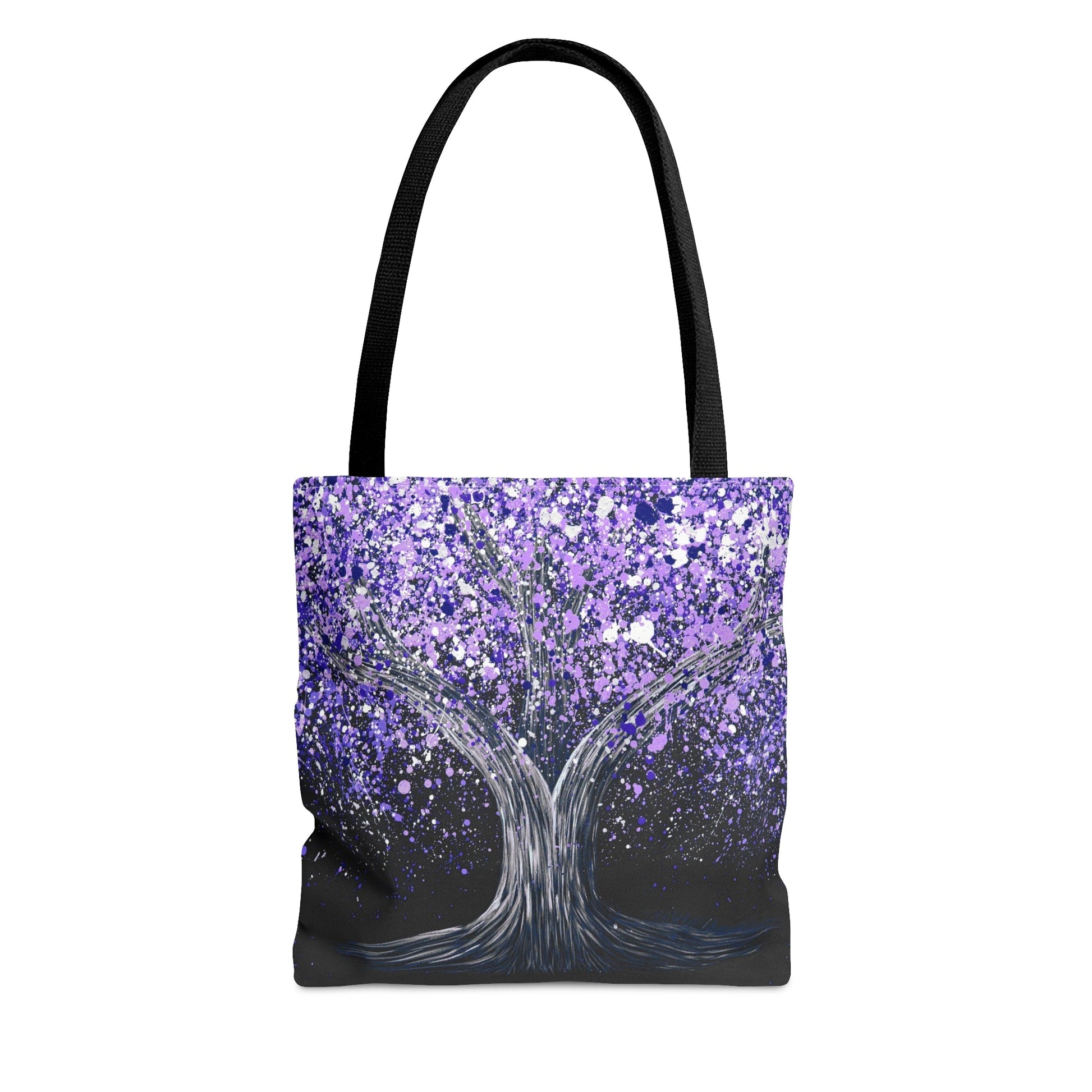 Tote Bag - TRANQUIL PURPLE - Bags BY Albert Levi Art