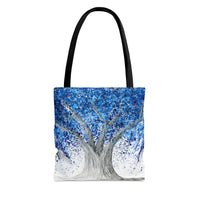 Colorful Bags: "Tote Bag - Tree of life" by Albert Levi Art