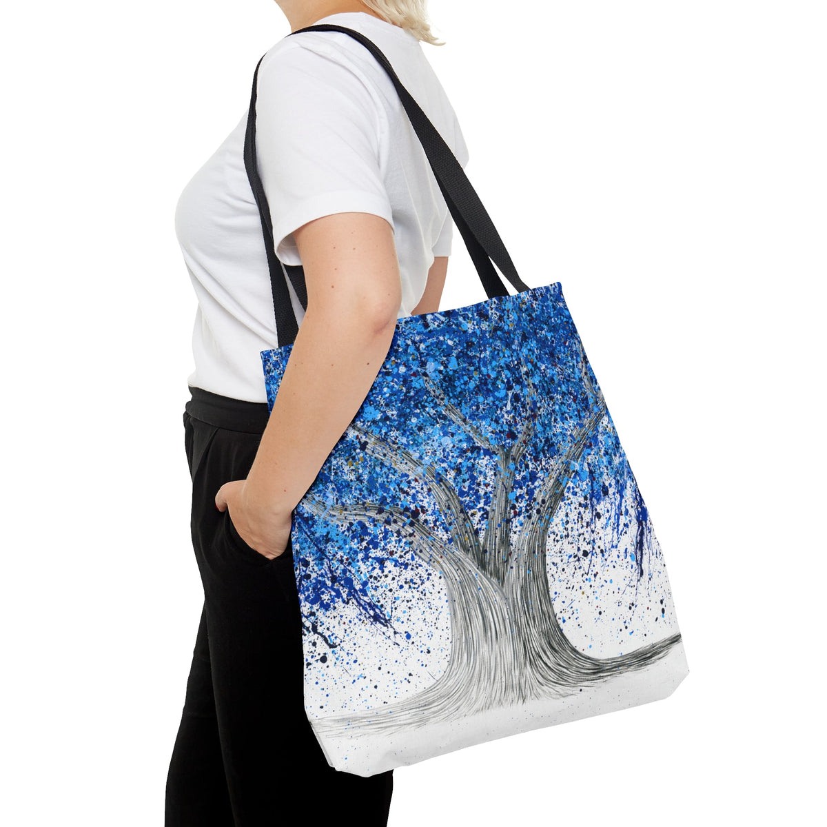 Colorful Bags: "Tote Bag - Tree of life" by Albert Levi Art