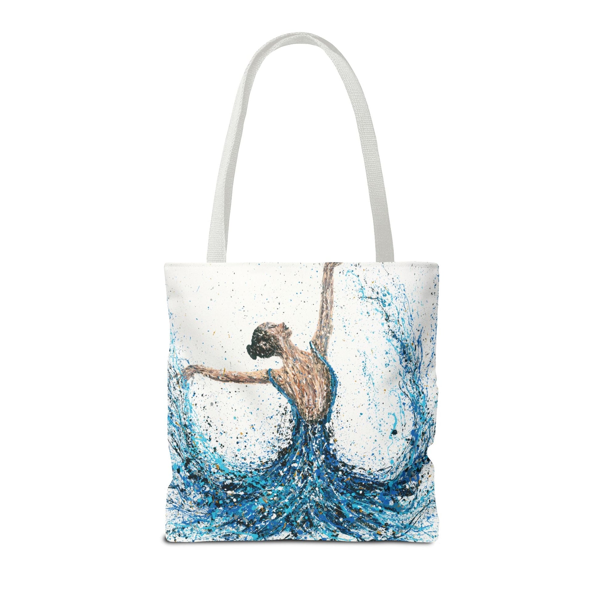 Colorful Bags: "Tote Bag - We Will Dance Again" by Albert Levi Art