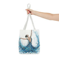 Colorful Bags: "Tote Bag - We Will Dance Again" by Albert Levi Art