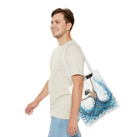 Colorful Bags: "Tote Bag - We Will Dance Again" by Albert Levi Art