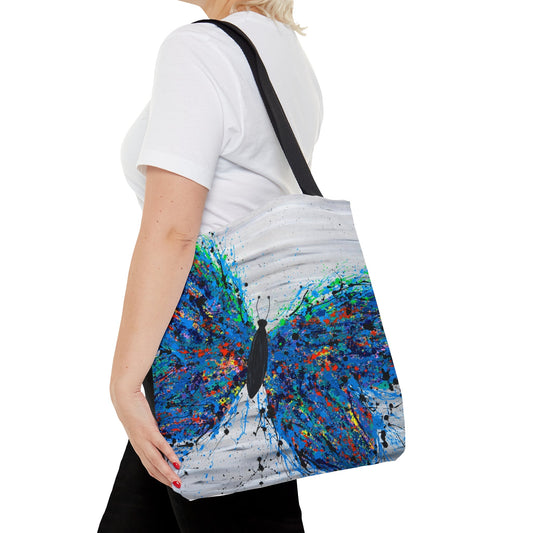 Tote Bag - WILD BUTTERFLY - Bags BY Albert Levi Art