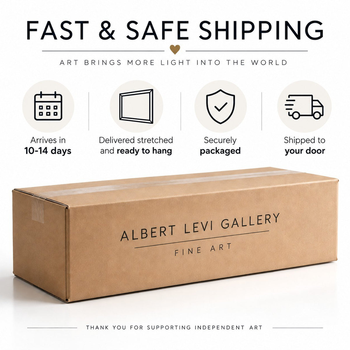 Tree Of Life Colorful Life canvas shipping information