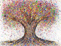 Tree of Life Deep Roots original painting by Albert Levi