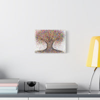 Tree of Life Deep Roots canvas wall art by Albert Levi in a room