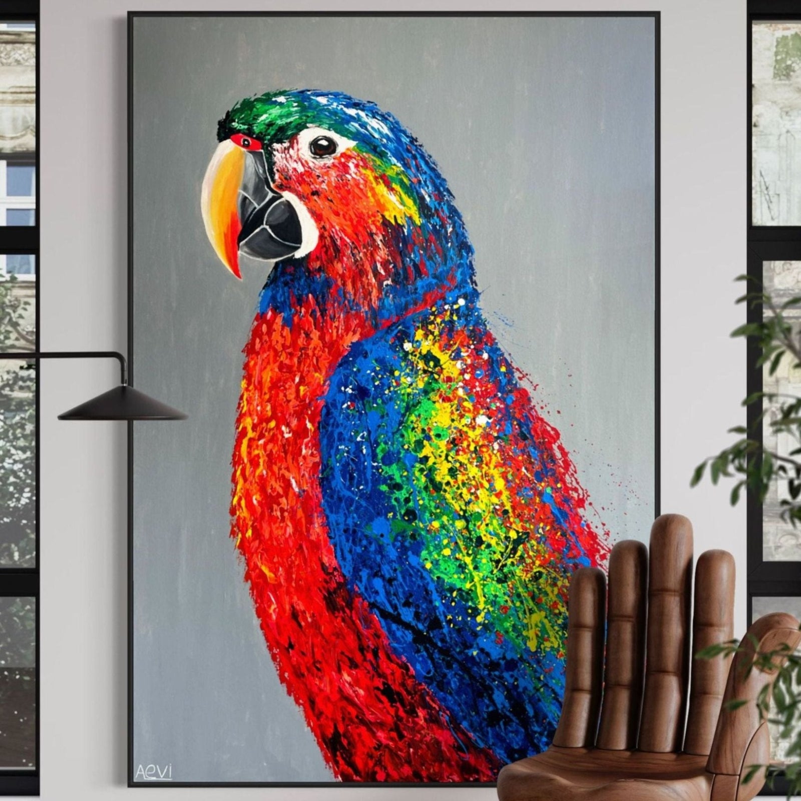 Tropical Color - Canvas BY Albert Levi Art