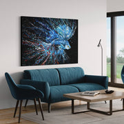 Limited Edition Print - turbulent water - Canvas BY Albert Levi Art