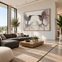 Freedom canvas wall art room mockup