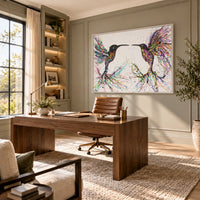 Freedom canvas wall art room mockup