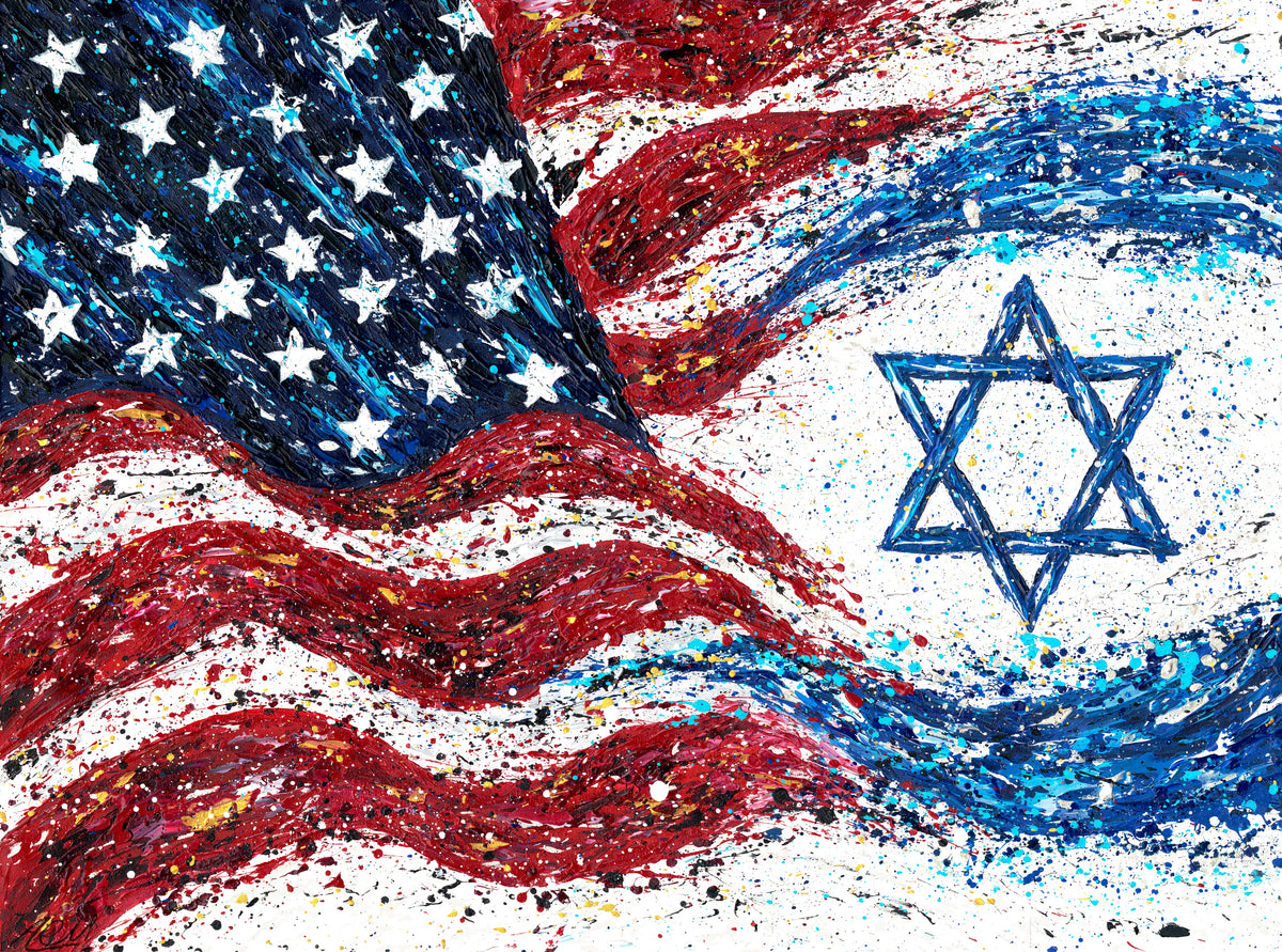 United in Strength original painting by Albert Levi