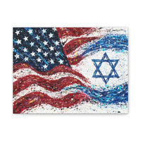 United in Strength stretched canvas print by Albert Levi