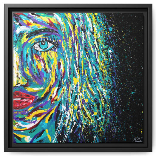 Hard Life Good Life framed canvas print by Albert Levi
