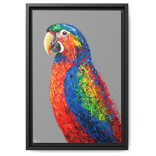 Tropical Color framed canvas print by Albert Levi