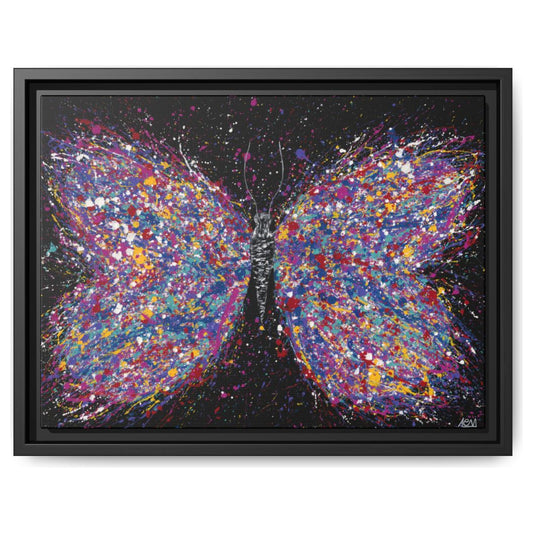 Wings Of Freedom framed canvas print by Albert Levi