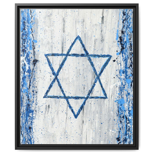Proud Of Us framed canvas print by Albert Levi
