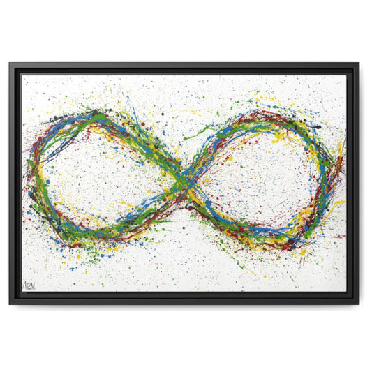 Infinity framed canvas print by Albert Levi