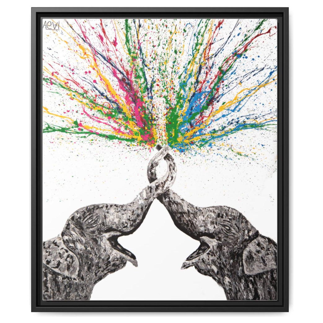 Everlasting Love framed canvas print by Albert Levi