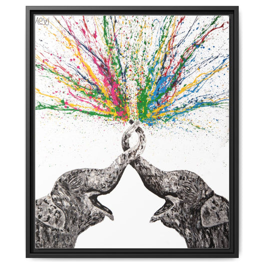 Everlasting Love framed canvas print by Albert Levi