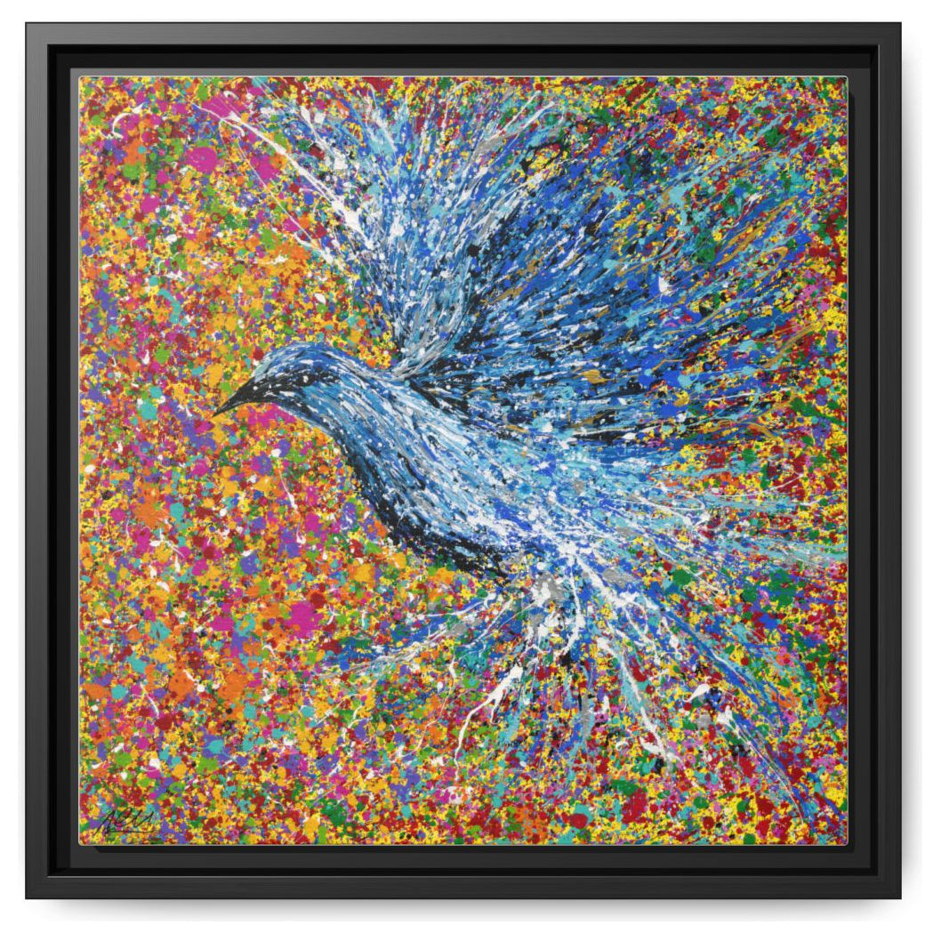 Peace Will Return framed canvas print by Albert Levi