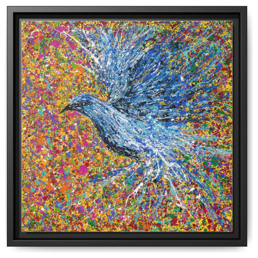 Peace Will Return framed canvas print by Albert Levi