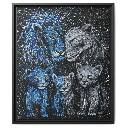 Strong Together framed canvas print by Albert Levi