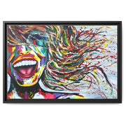 After Nova Smile Forever framed canvas print by Albert Levi