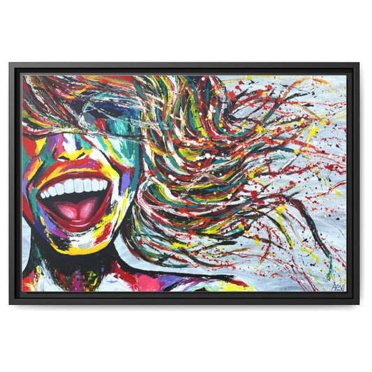 After Nova Smile Forever framed canvas print by Albert Levi