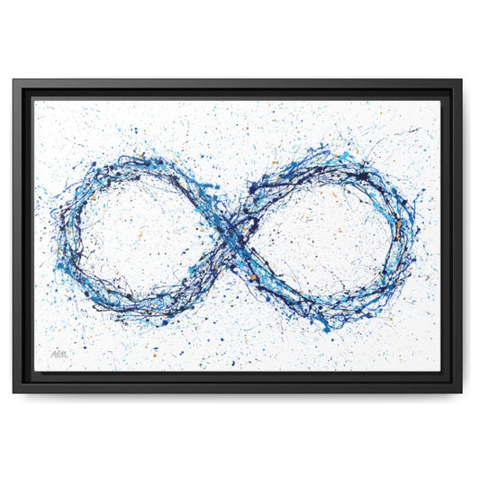 Infinite Sky framed canvas print by Albert Levi