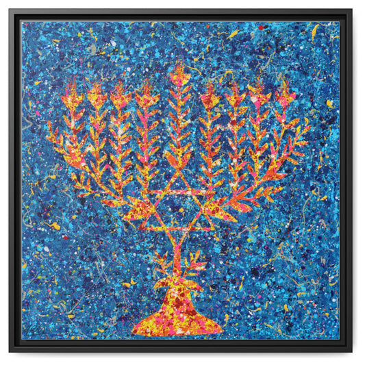 Light of Hope framed canvas print by Albert Levi