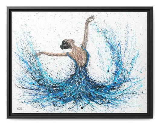 We Shall Dance Again framed canvas print by Albert Levi