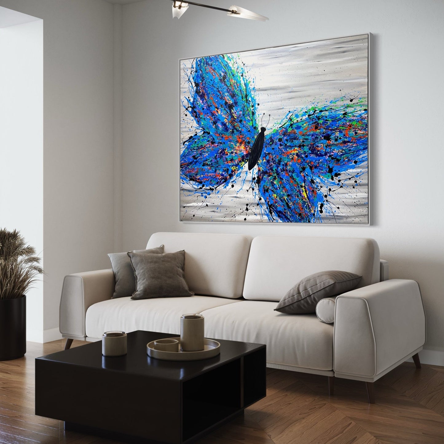 Wild Butterfly - Canvas BY Albert Levi Art