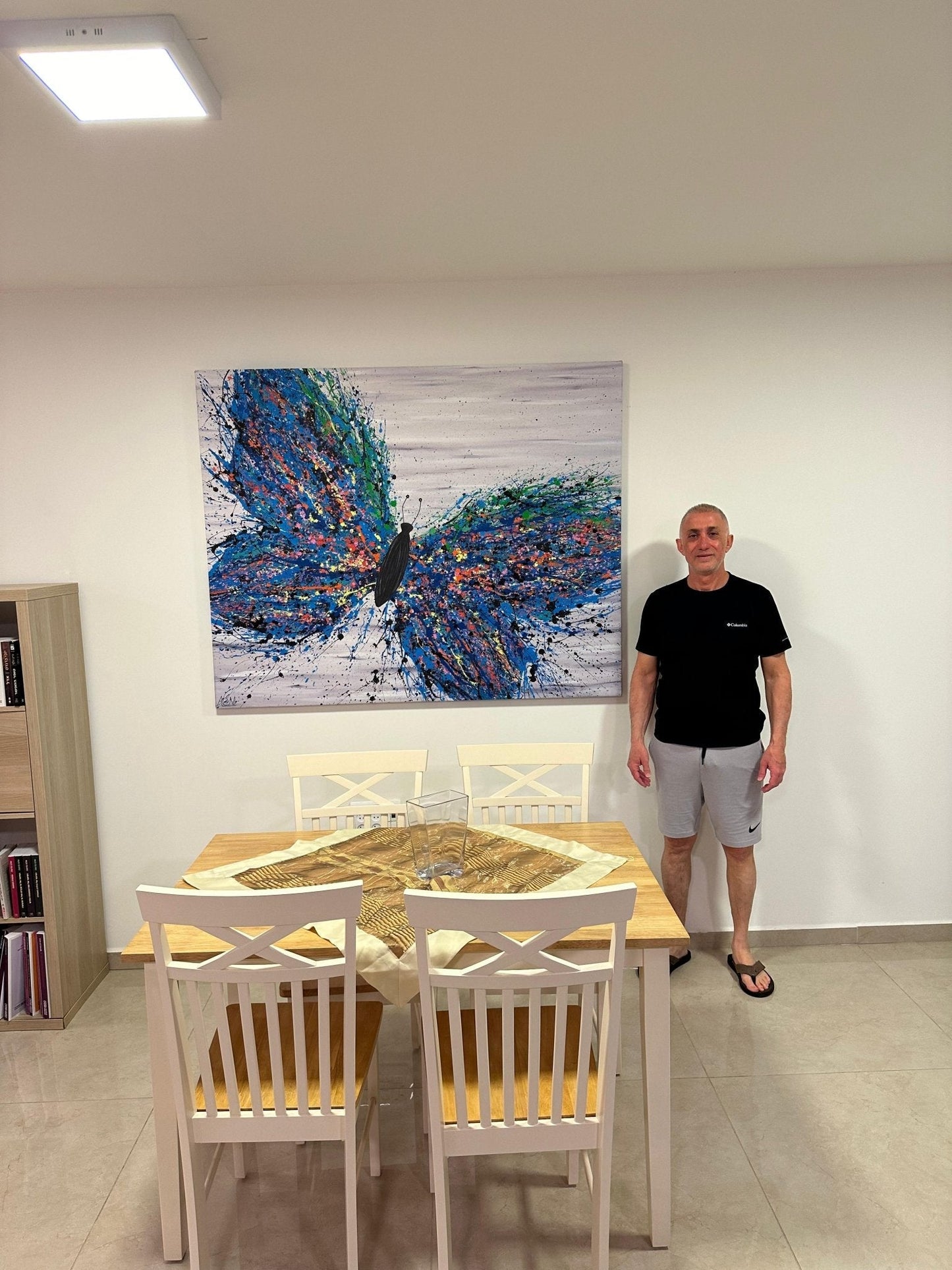 Wild Butterfly - Canvas BY Albert Levi Art