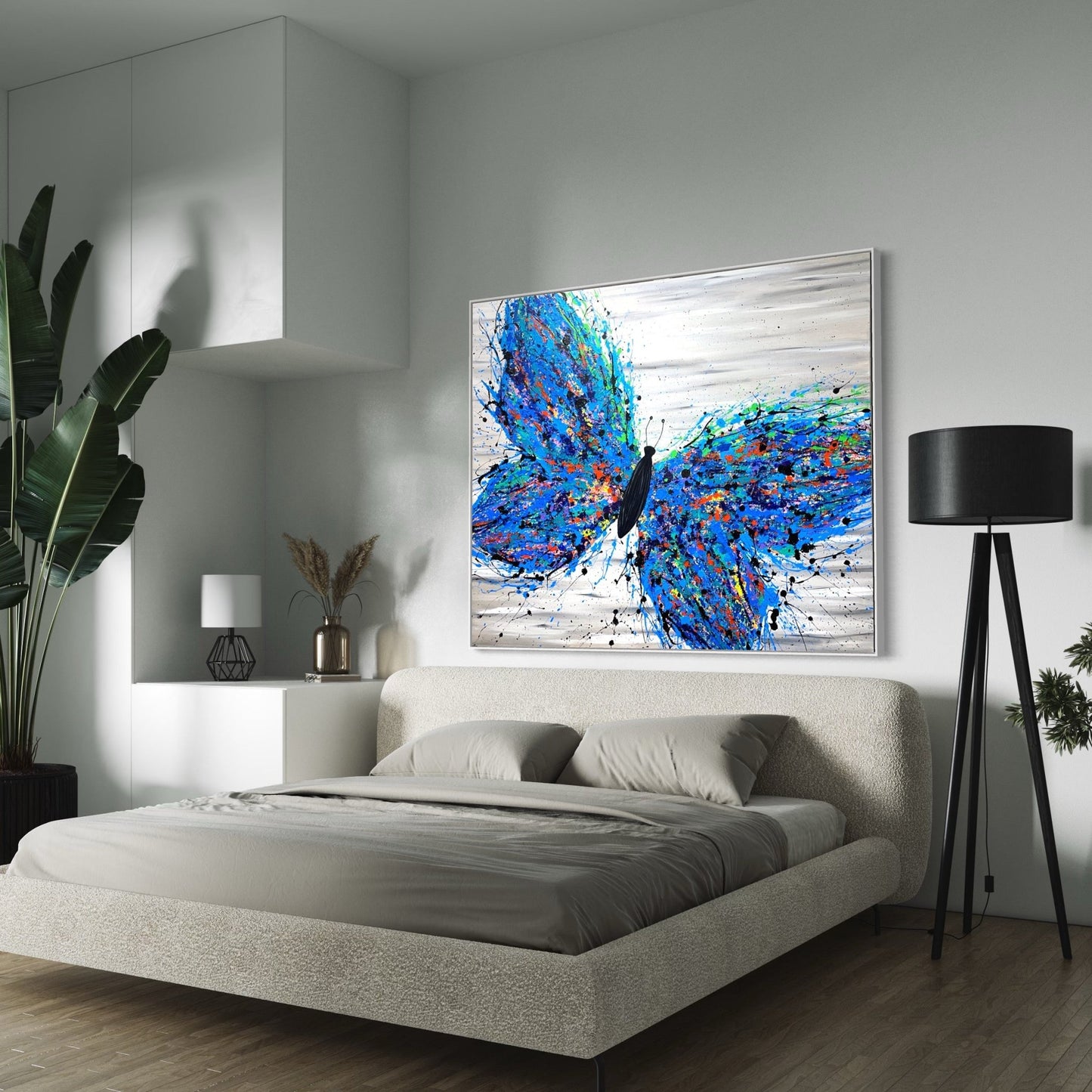 Wild Butterfly - Canvas BY Albert Levi Art