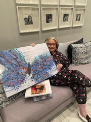 Wild Butterfly - Canvas BY Albert Levi Art