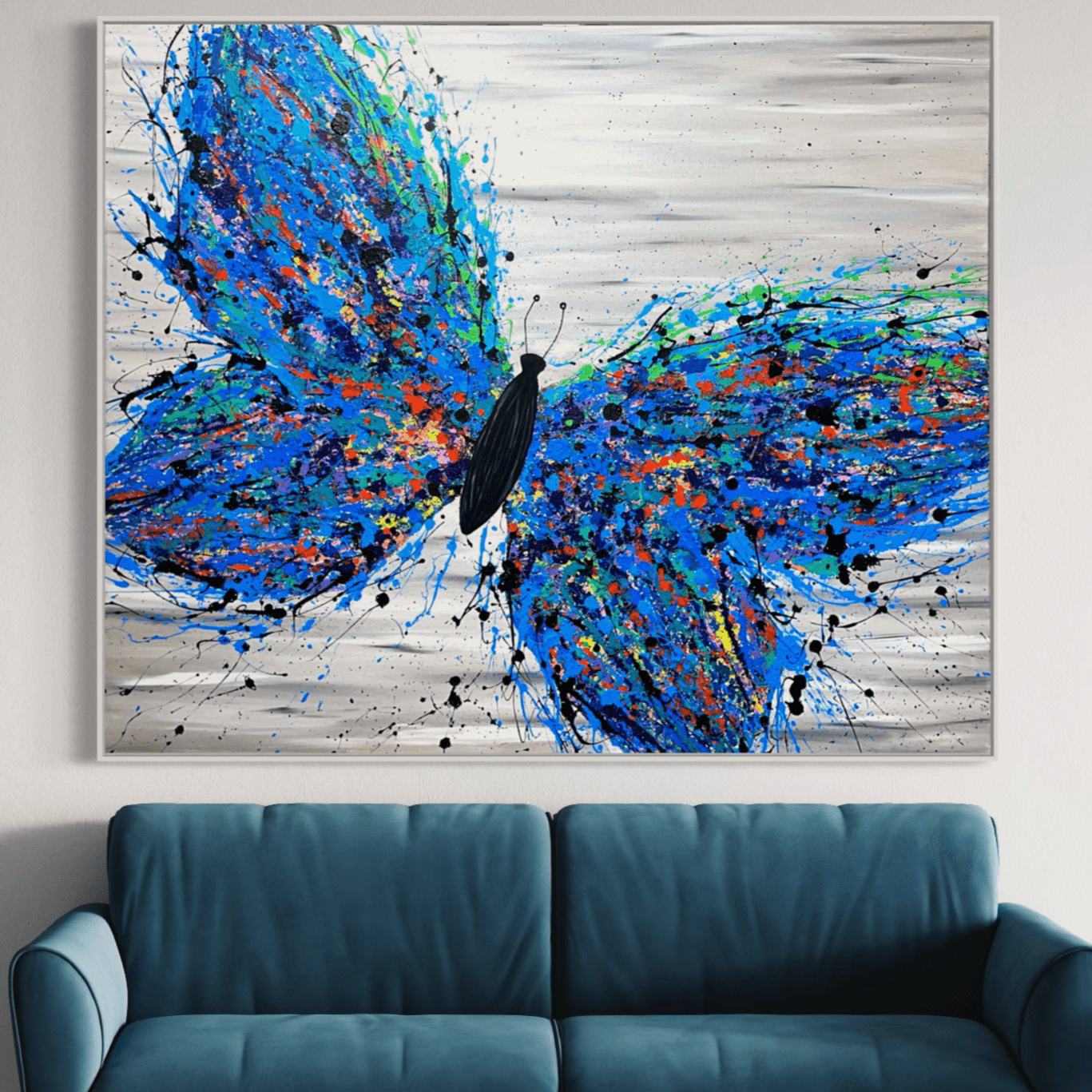 Wild Butterfly - Canvas BY Albert Levi Art
