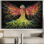 ORIGINAL ARTWORK - Wild Color - BY Albert Levi Art