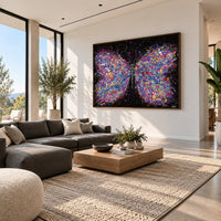 Wings Of Freedom canvas wall art room mockup
