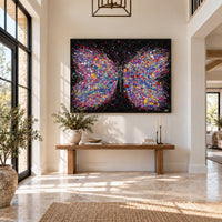 Wings Of Freedom canvas wall art room mockup