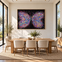 Wings Of Freedom canvas wall art room mockup