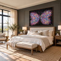 Wings Of Freedom canvas wall art room mockup