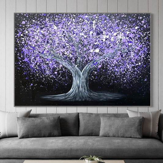 Tree of Happiness - Tranquil Purple